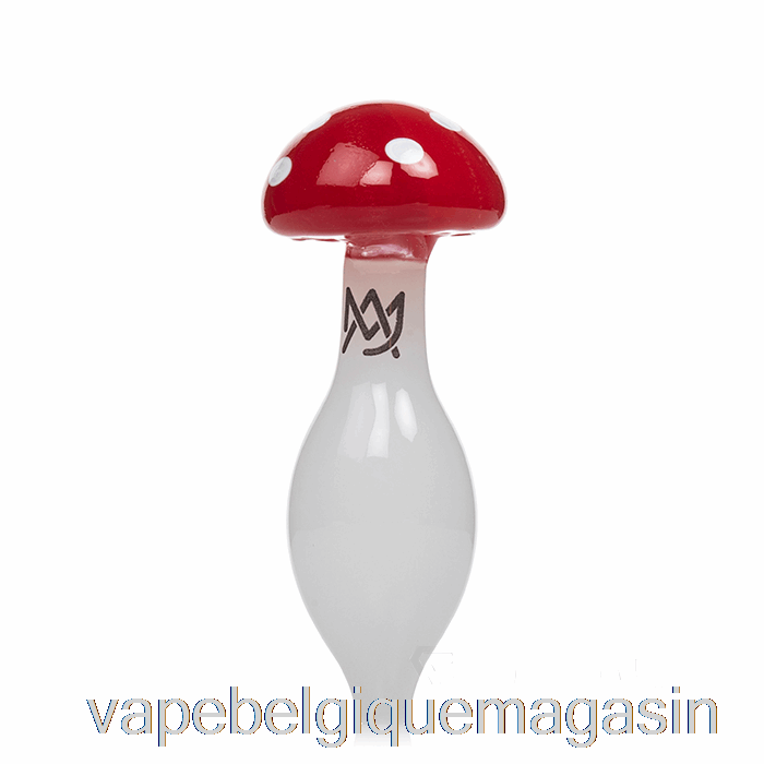 Vape Belgique Mj Arsenal Champignon Bulle Carb Cap Rouge Blanc